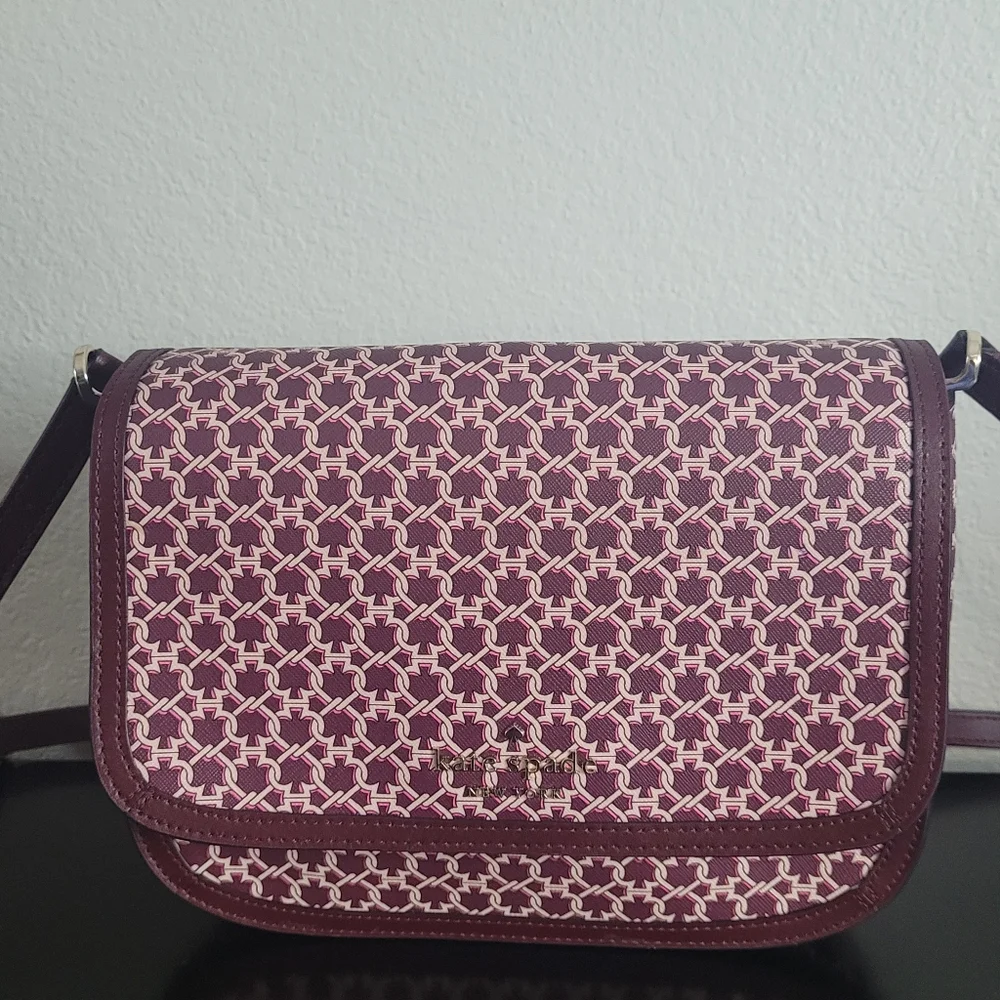 Kate Spade Spade link saddle  bag - Picture 2 of 12